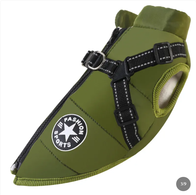 Pet Warm Dogs Cotton Coat with Thickened Fleece - view 64