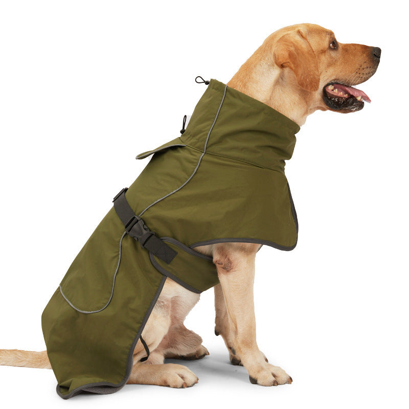 Thick Warm Cotton Coat for Medium and Large Dogs