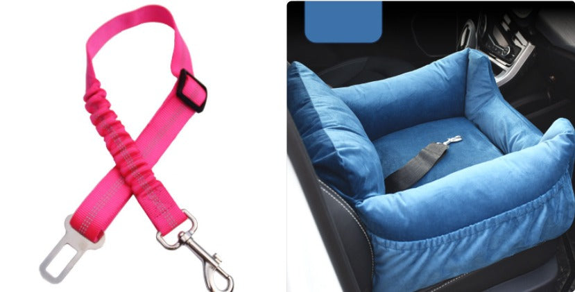 Pet Car Seat Bed for Dogs & Cats