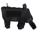 Three Color Nylon Tactical Dog Vest with Leash