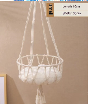 Cat Hammock Hanging Nest Basket Swing (One Set)