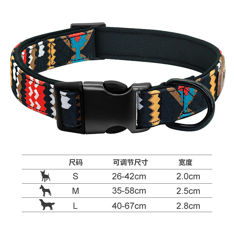 Reflective Dog Collar with Engraving for Pets