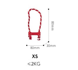 Natural Rubber Dog Toy with Bite-Resistant Design