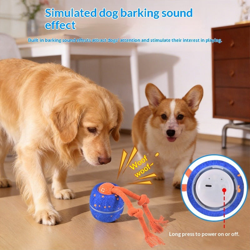 Electric Rolling Pet Teething Toy Ball
