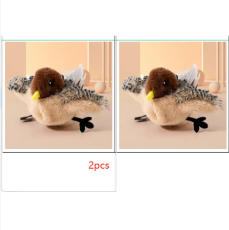 Electric Bird & Mouse Cat Toy