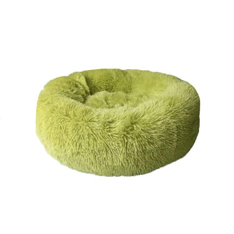 Round Plush Cat & Dog Bed