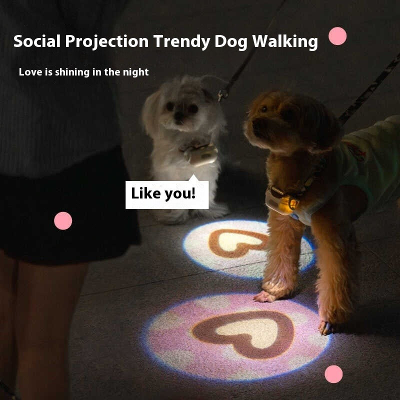 Pet Luminous Collar Puppy Hanging Lamp Ring