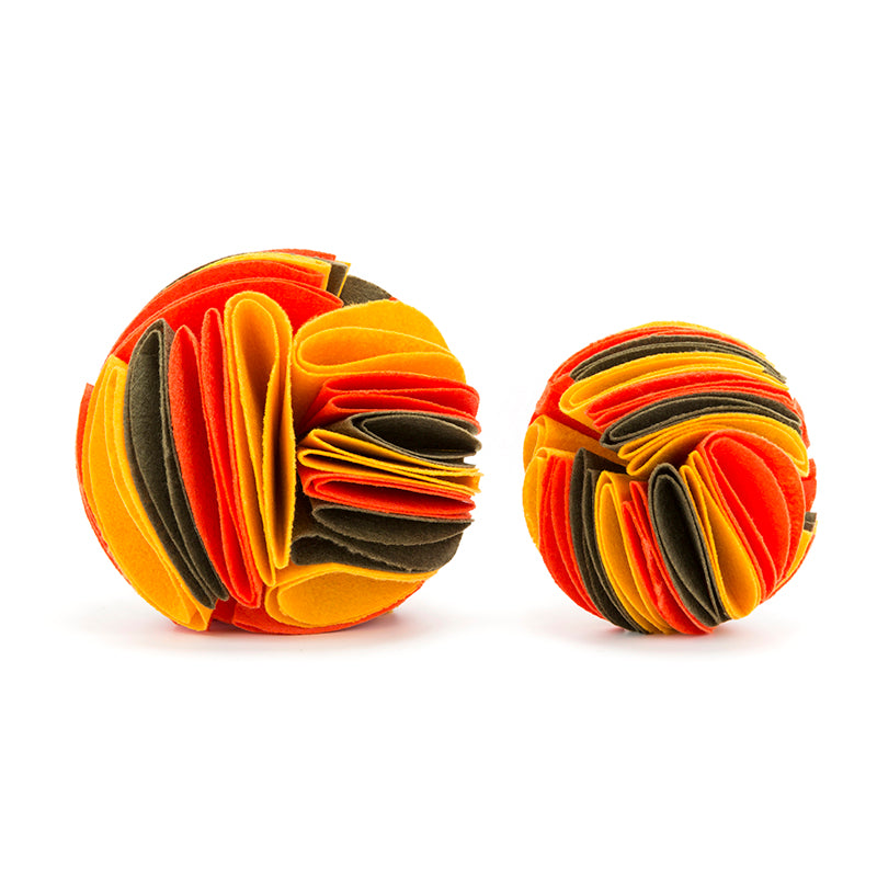 Foldable Dog Snuffle Ball for IQ Training Games
