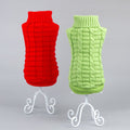 Solid Color Dog Sweater for Pets and Cats