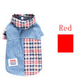 Teddy Dog Summer Plaid Button-Up Shirt