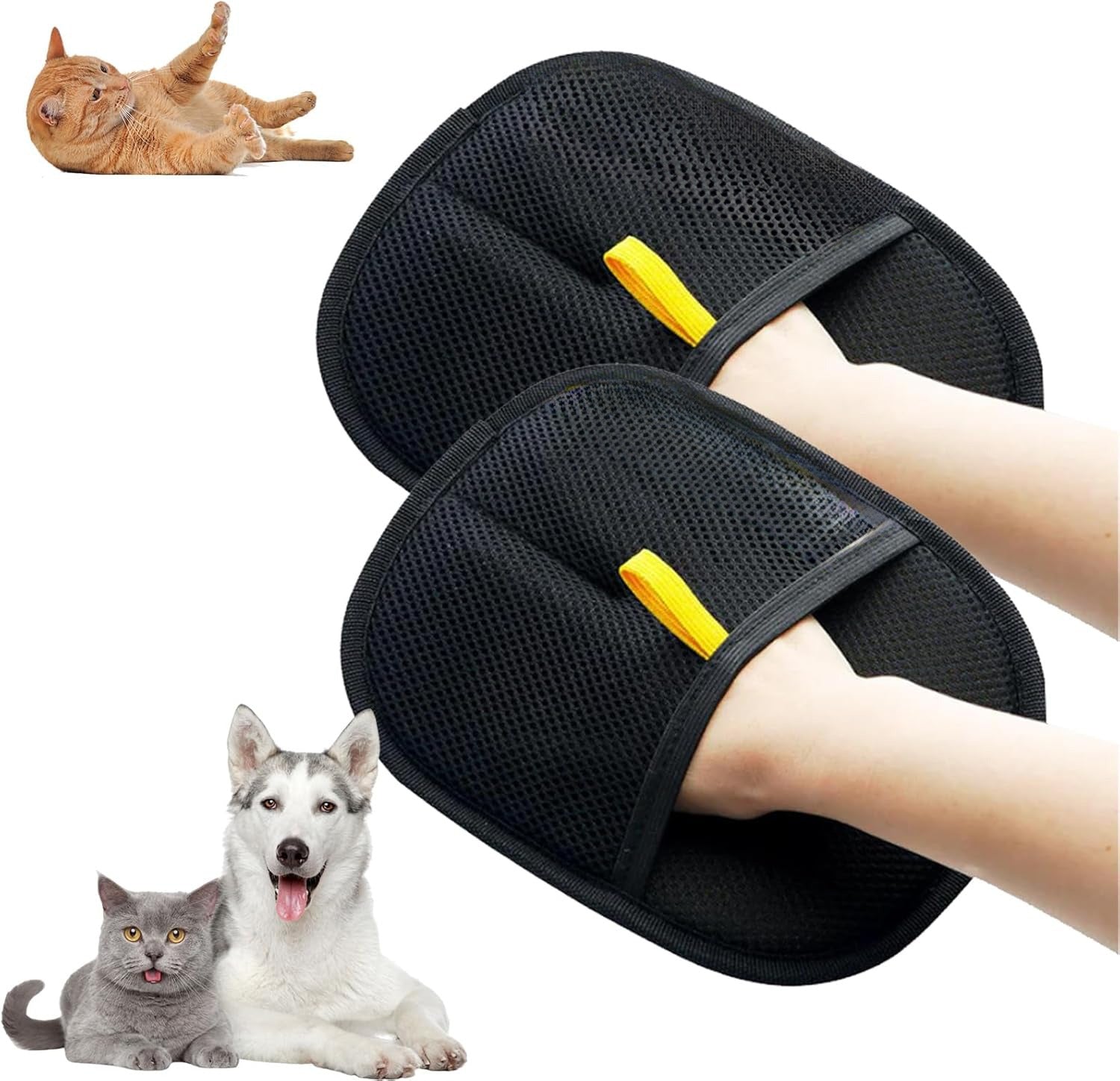 Pet Hair Removal Gloves Bristle Remover Comb