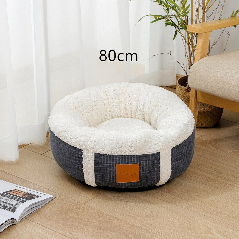Winter Super Soft Warm Lamb Wool Pet Bed