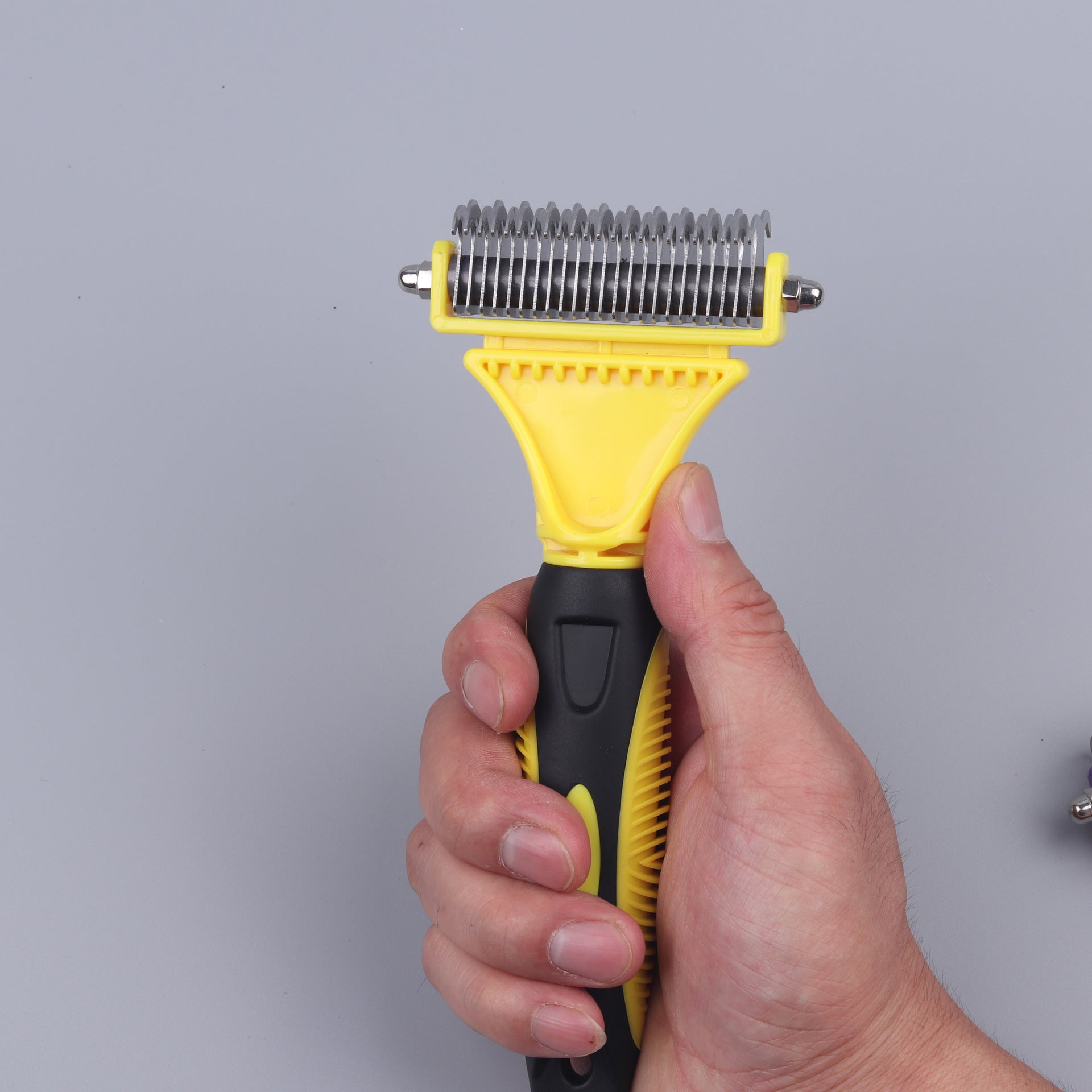 Double-Sided Dematting Comb for Dogs and Pets