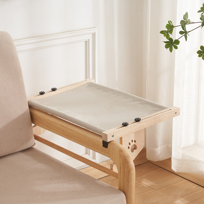 Wooden Cat Bed Hanging Window Perch