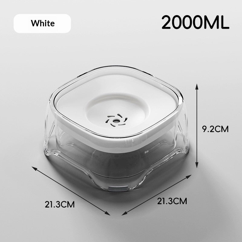 Anti-Tip Floating Pet Water Bowl