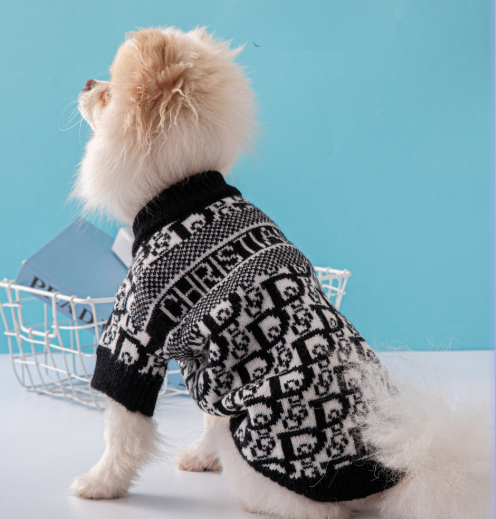 Thick Warm Pet Sweater for Dogs and Cats in Winter