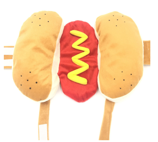 Hot Dog Hamburger Cartoon Pet Clothes for Dogs and Cats
