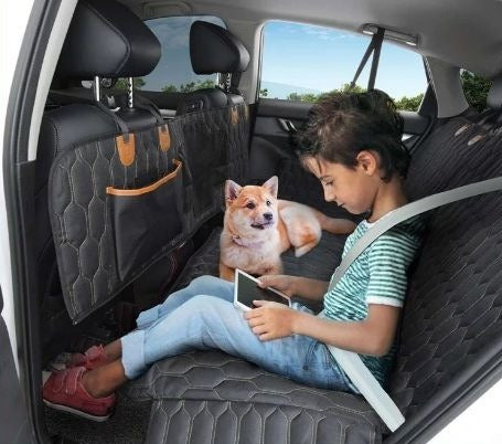 3-in-1 Machine Washable Cat & Dog Travel Car Mat