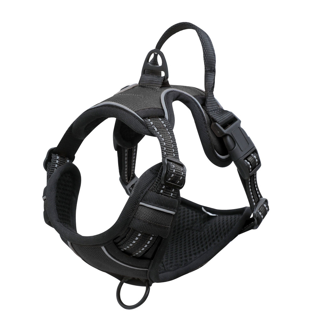 Reflective Breathable Dog Harness Leash Set