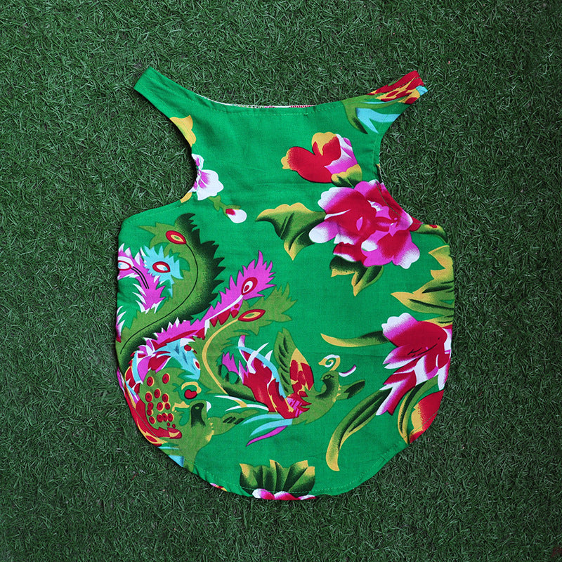 Cool Sunscreen Pet Vest for Pugs and Schnauzers