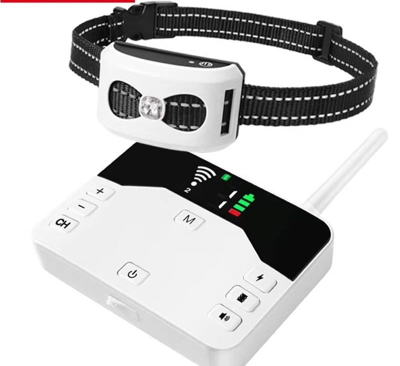 Wireless Dog Fence & Bark Control Collar