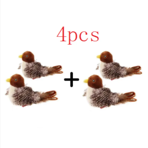 Electric Bird & Mouse Cat Toy