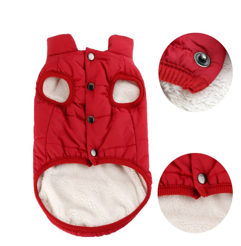 Teddy Dog Clothes, Pet Cotton Vest