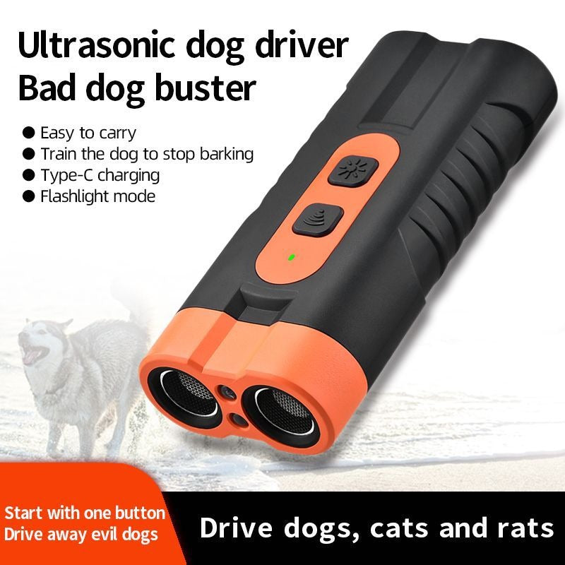 Ultrasonic Two-Head Dog Bark Stopper