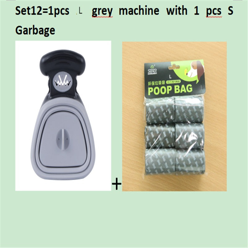 Dog Travel Foldable Pooper Scooper with Decomposable Bags