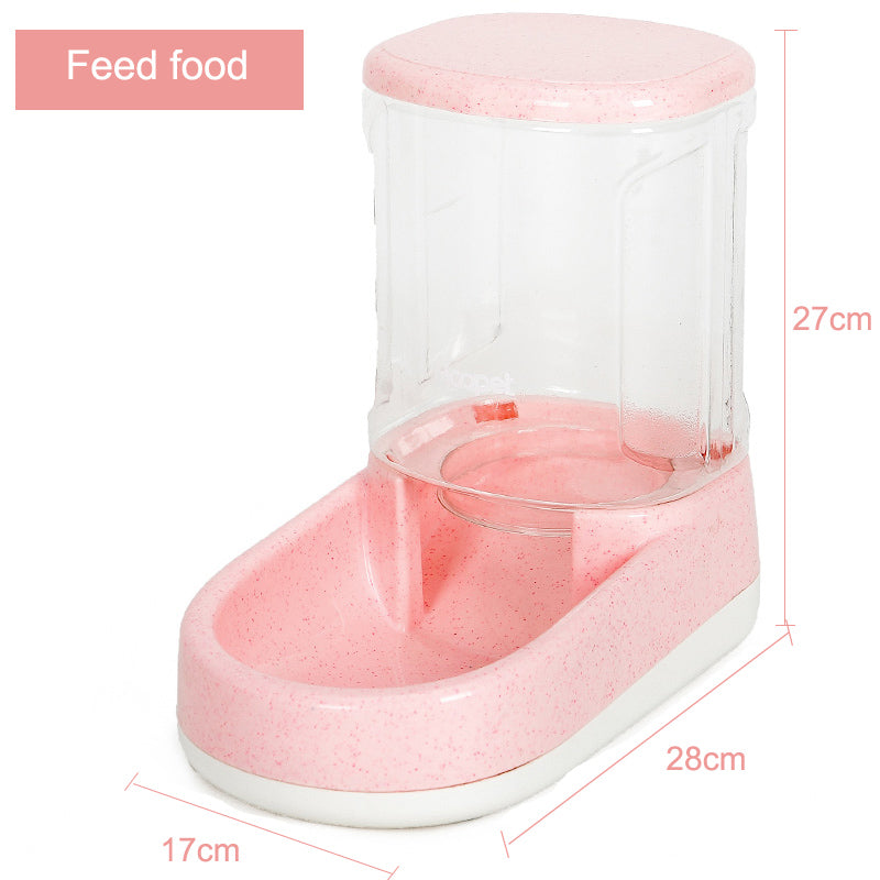 Portable Pet Water Dispenser and Feeding Bowl