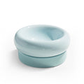 Ceramic Cat Bowl Set with Stand for Spinal Support