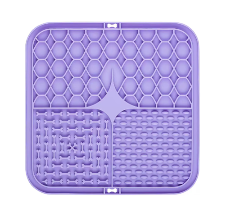 Silicone Slow Feed Pet Placemat with Suction (One Piece)