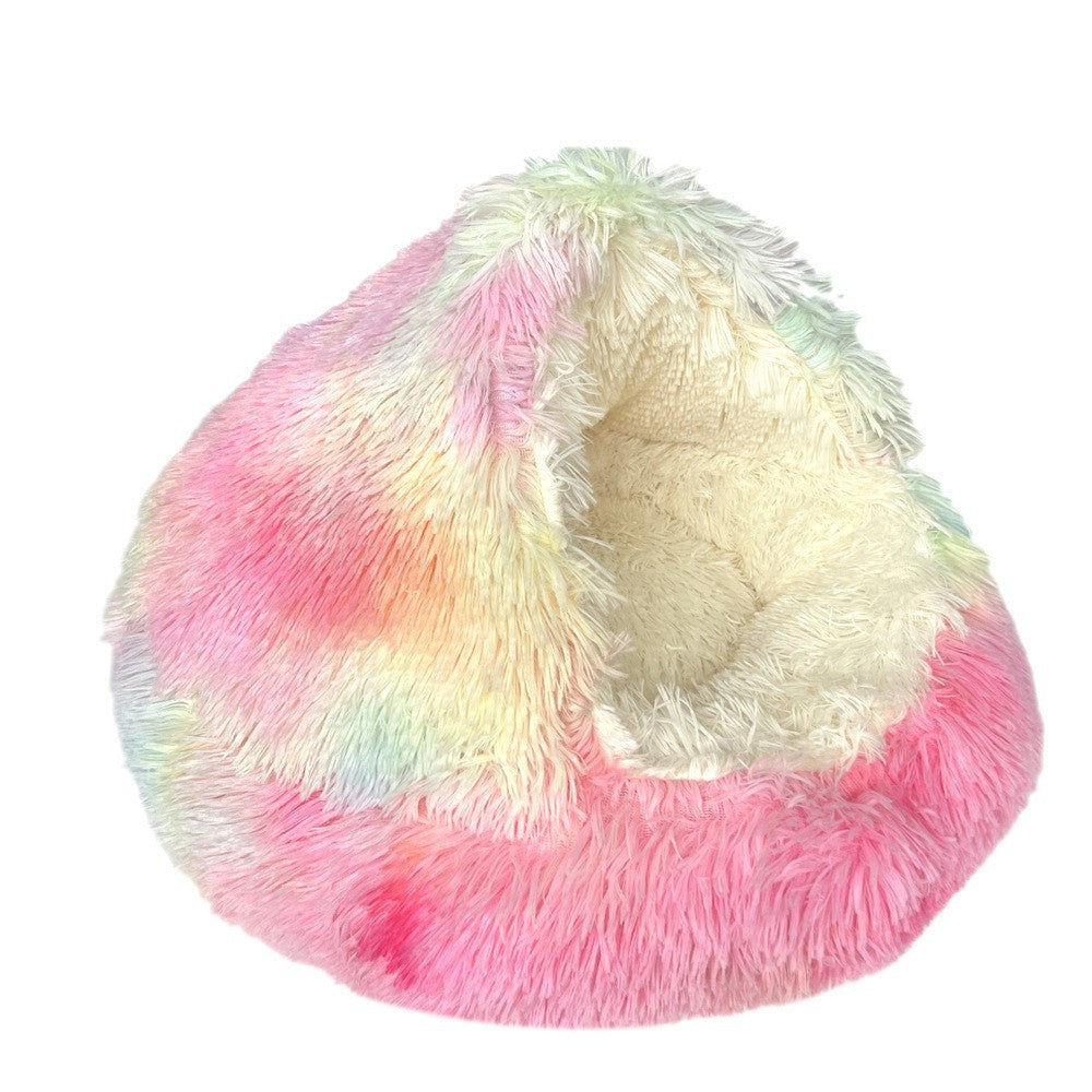Winter Warm Shell-Shaped Pet Bed for Cats and Dogs - view 50
