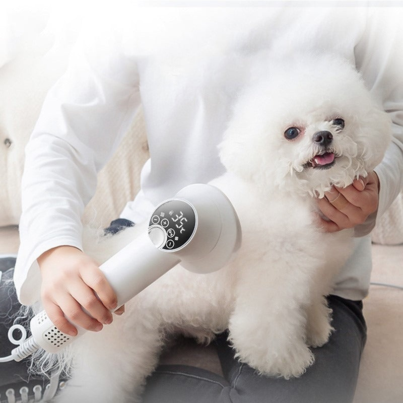 Smart Pet Grooming Hair Dryer & Comb