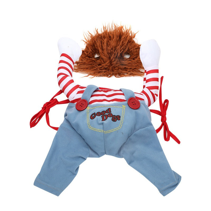 Halloween Adjustable Dog Costume Set