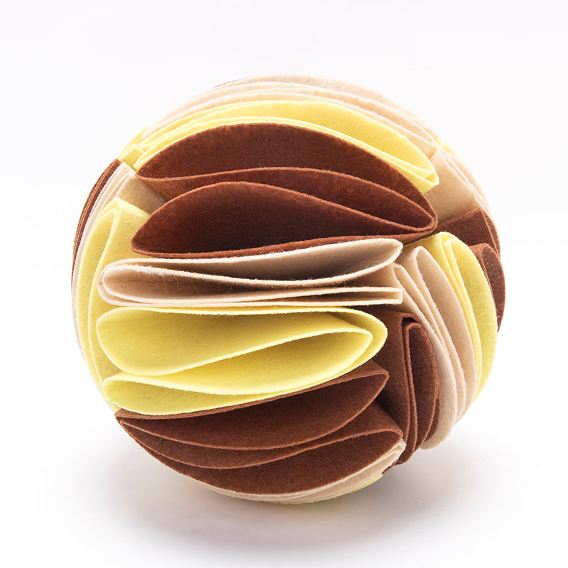 Foldable Dog Snuffle Ball for IQ Training Games