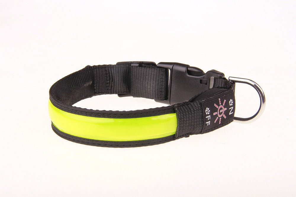 Rechargeable Luminous Dog Collar