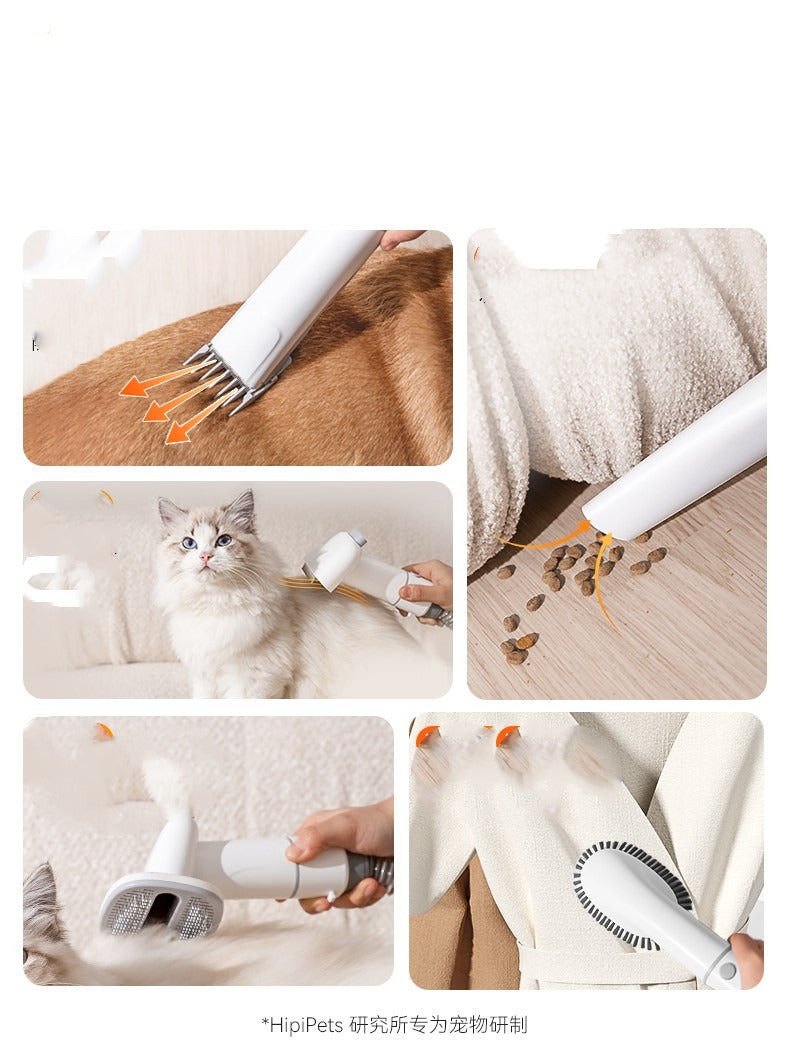 Pet Multifunctional Hair Aspirator Electric Push Shear