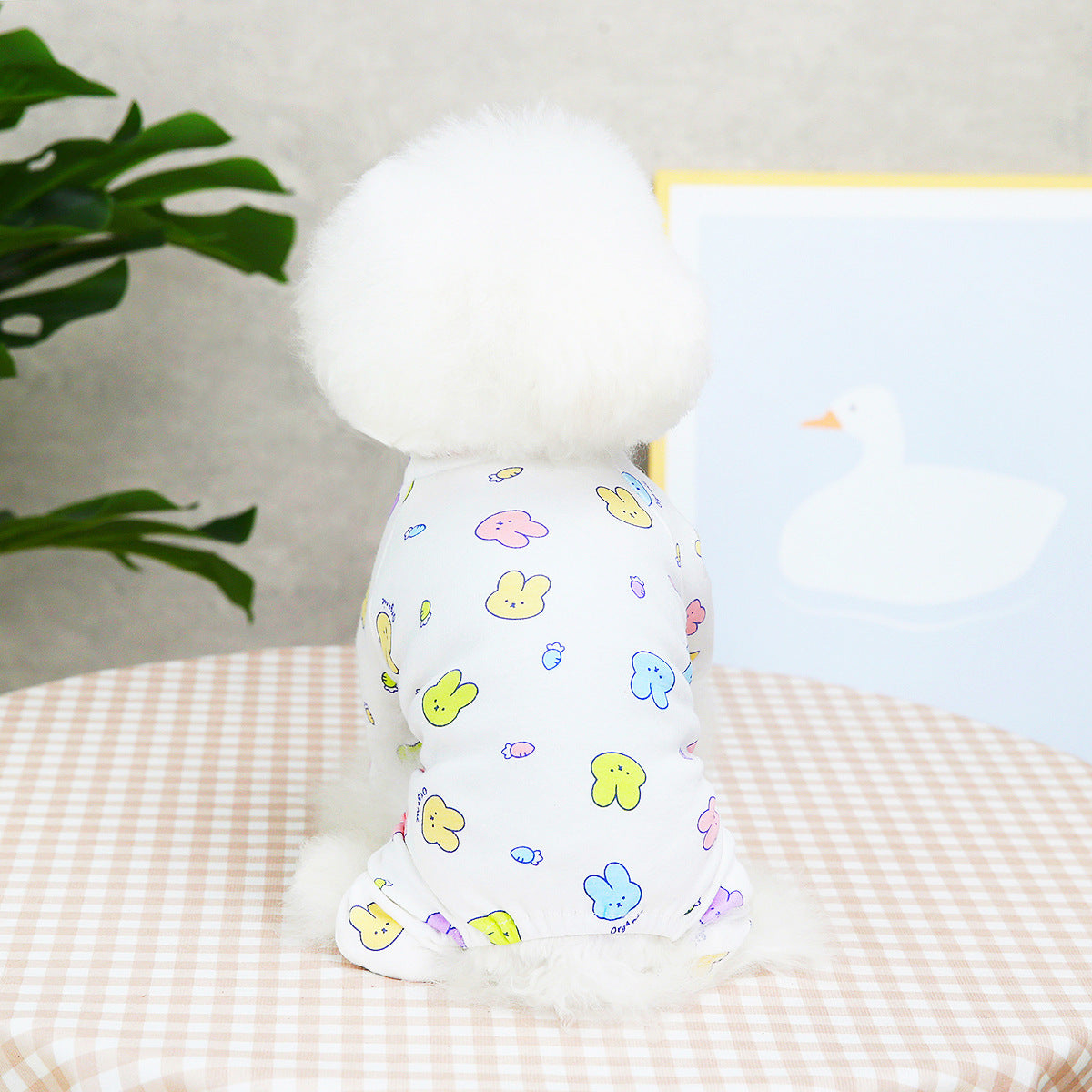 Cotton Four-Legged Dog Clothes for Home Use