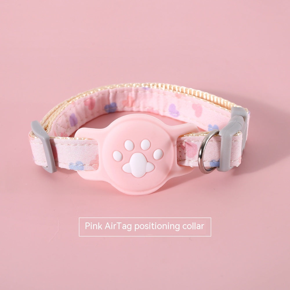 Anti-Lost Pet Tracking Collar with Hand Holding Rope