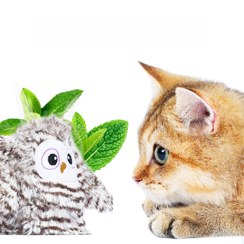 Smart Electric Cat Toy with Realistic Bird Design