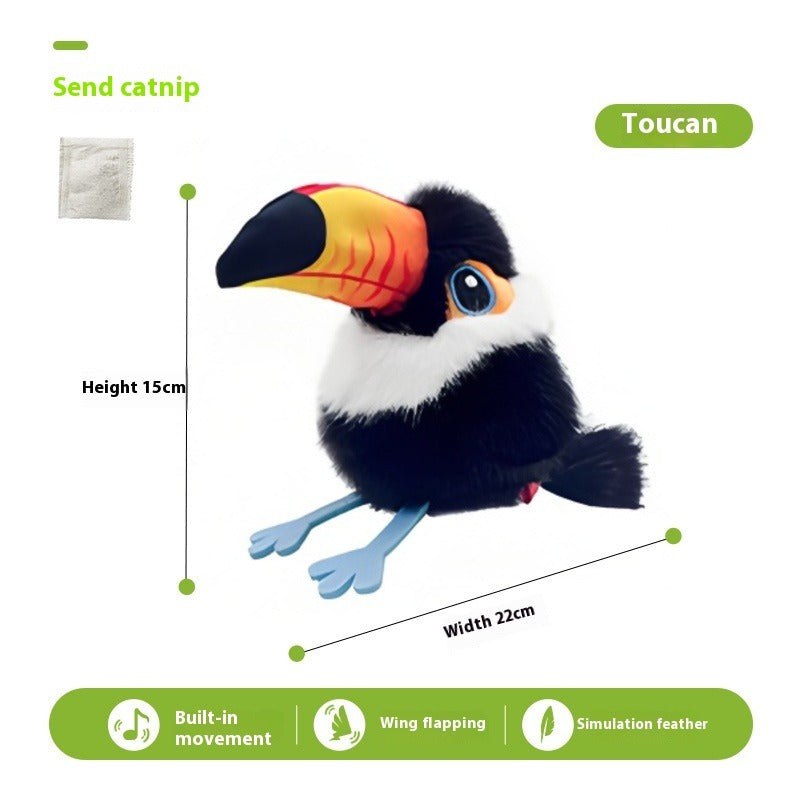 Electric Shaking Bird Cat Toy