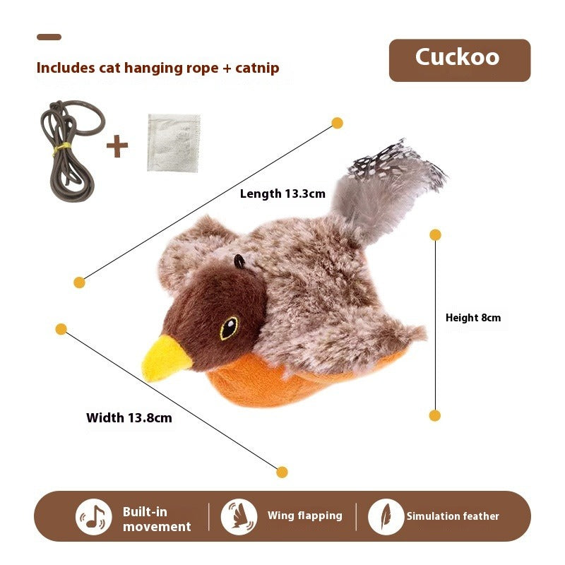 Electric Shaking Bird Cat Toy