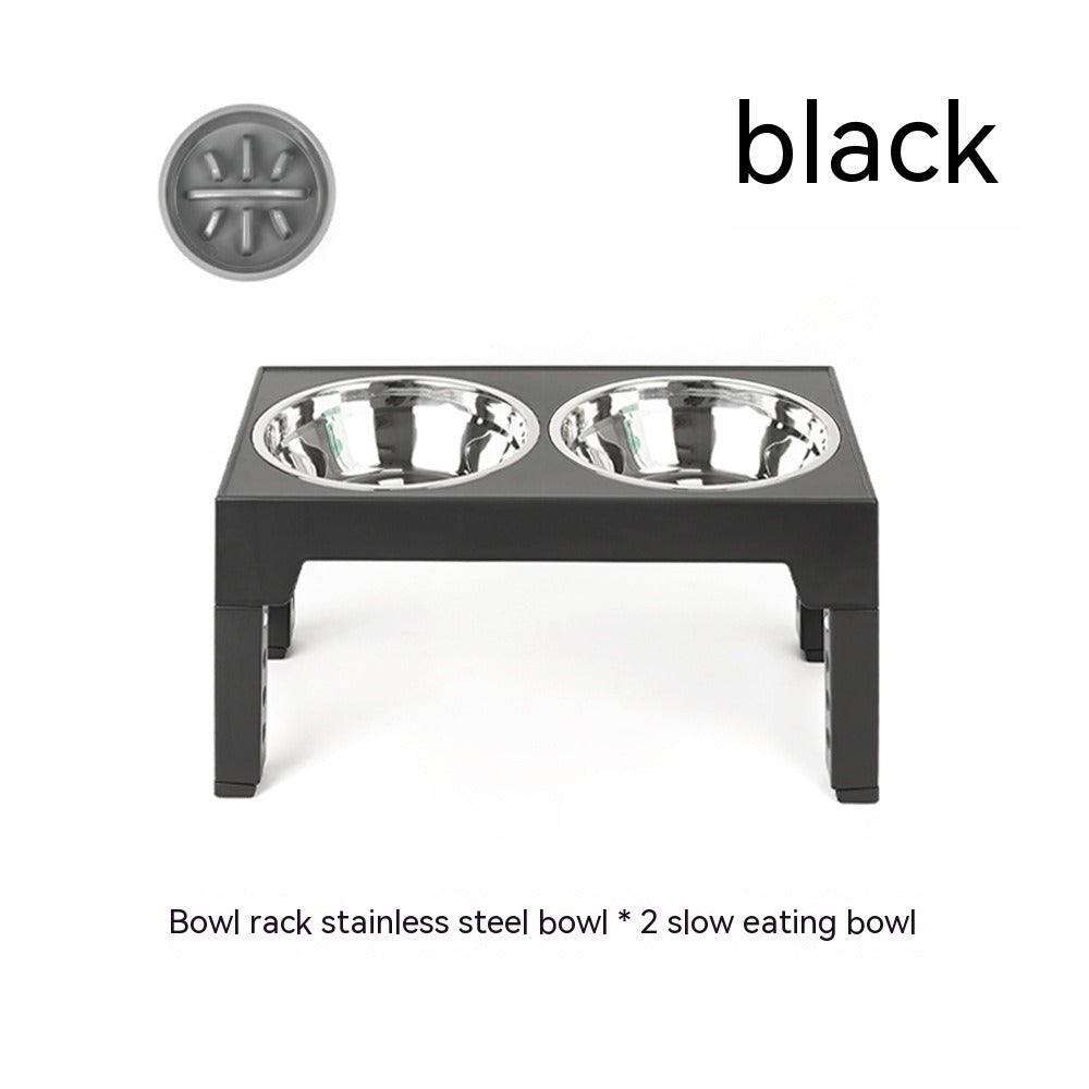 Adjustable Elevated Dog Bowl Feeder