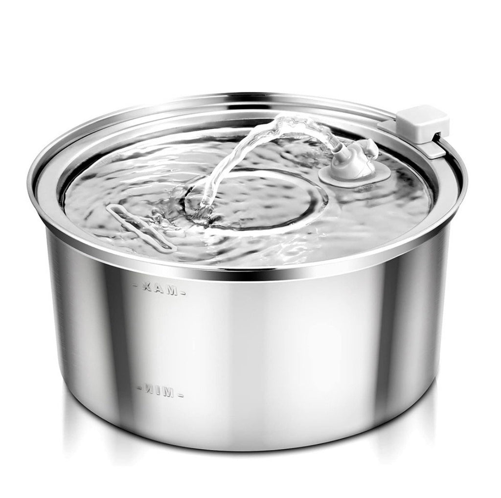Stainless Steel Pet Water Dispenser Large Capacity