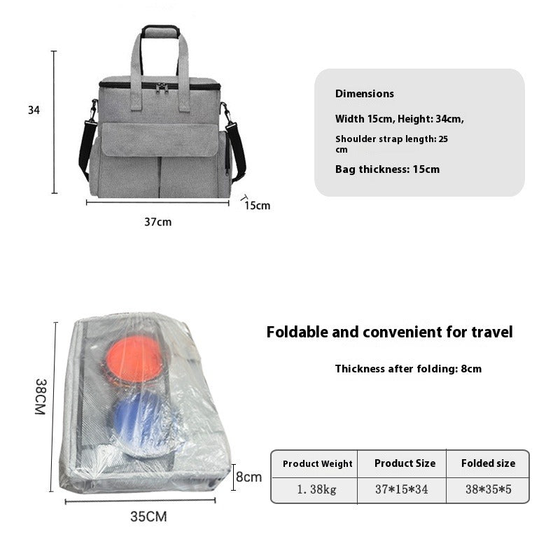 Dog Travel Backpack Set