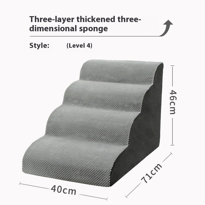 Small Dog Wave Stairs
