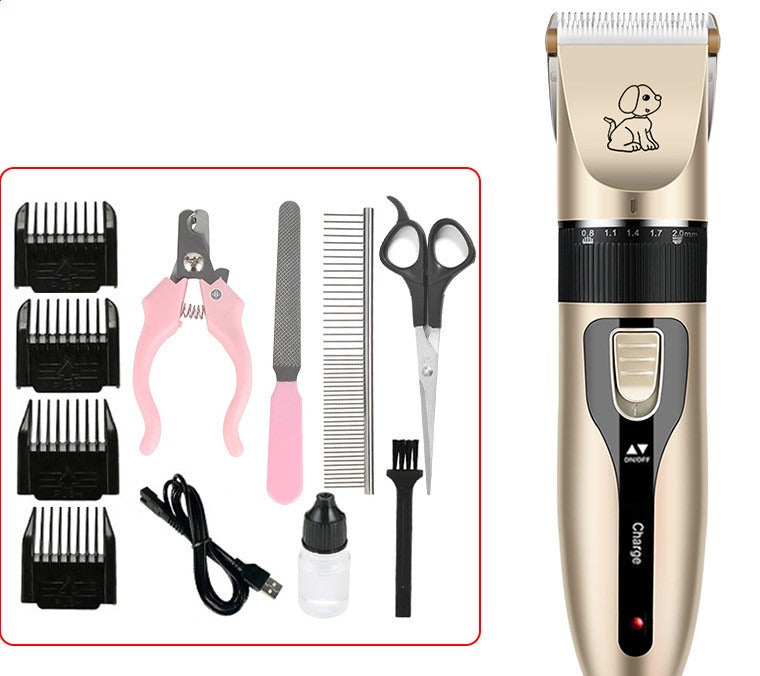 Pet Electric Hair Clipper Set