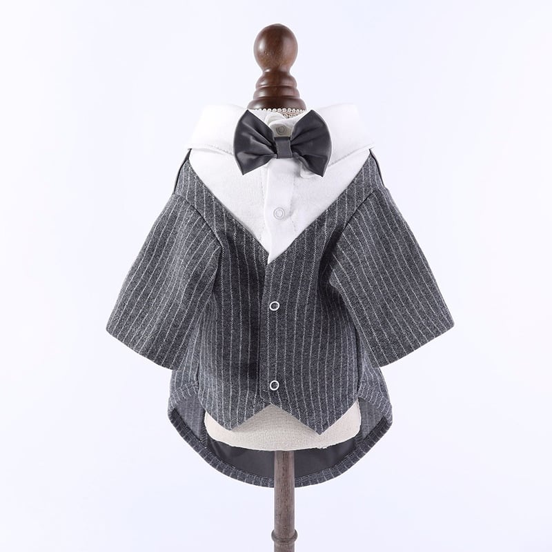Dog Gentleman Suit for Pets - Wedding Outfit