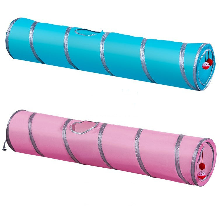 Cat Tunnel Maze Toy Blue-Black